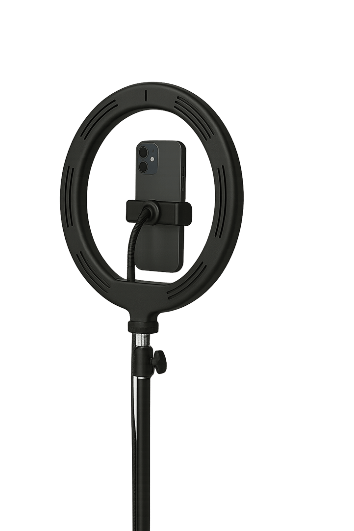 Solo creator ring light placeholder